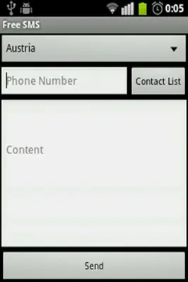 Free SMS App android App screenshot 1